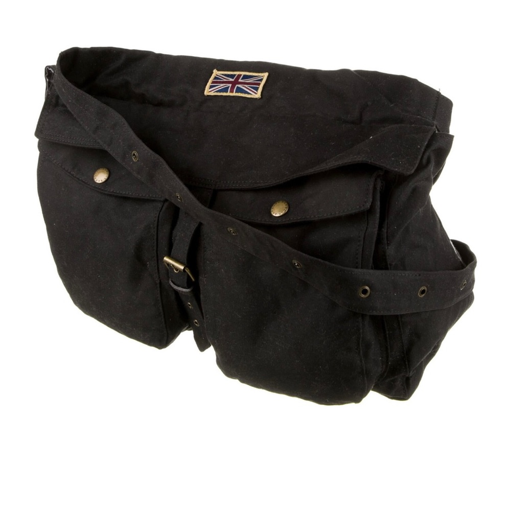 Barbour Canvas Messenger Bag - Picture 4 of 5